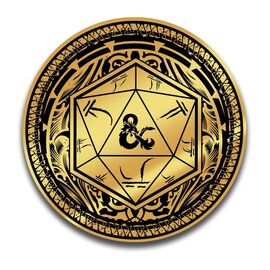 Dungeons & Dragons Pins Blind Box Mystery Mystery D20 Pins Assortment (10)