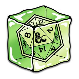 Dungeons & Dragons Pins Blind Box Mystery Mystery D20 Pins Assortment (10)