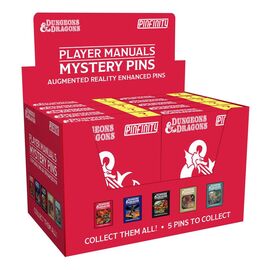 Dungeons & Dragons Pins Blind Box Mystery Mystery Player Manuel Pins Assortment (10)
