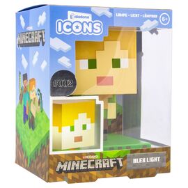 Minecraft 3D Icon Light Alex