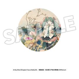 Katsushika Hokusai x Hatsune Miku Pins 6 cm Blind Box Assortment (8)