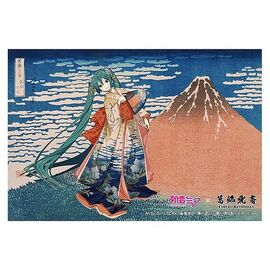 Hatsune Miku x Katsushika Hokusai iXima Postcard A/B/C/D/E/F/G/H Assortment (10)