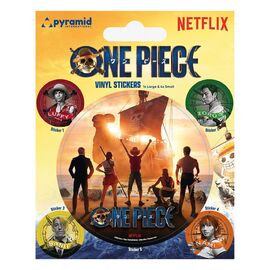 One Piece Vinyl Sticker Pack Straw Hat Crew (10)