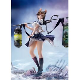 Comics Bakemonogatari PVC Figure 1/7 Tsubasa Hanekawa 26 cm