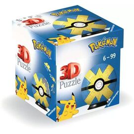 Pokémon 3D Puzzle Pokéballs: Quick Ball (55 pieces)