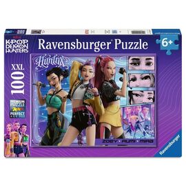 KPop Demon Hunters Children's Jigsaw Puzzle Happy fans, happy Honmoon! (100 Pieces XXL)