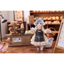 Decorated Life Collection PVC Statue Tea Time Cats - Cat Town Bakery Staff & Customer Set 12 cm