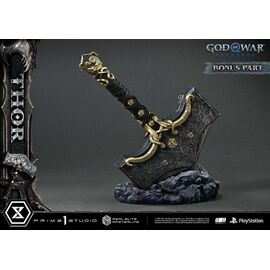 God of War: Ragnarök Real Elite Masterline Series Statue 1/3 Thor Deluxe Bonus Version 105 cm