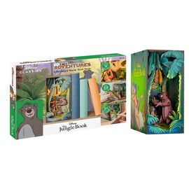 Disney Tiny Adventures Book Nook Mini Diorama The Jungle Book 23 cm