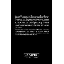 Vampire: The Masquerade 5th Edition RPG book Revelations of the Dark Mother Accessory *Englische Version*