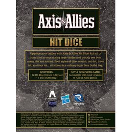 Avalon Hill board game Axis & Allies: Hit Dice Extension