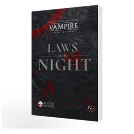 Vampire: The Masquerade 5th Edition RPG book Laws of the Night Standard *Englische Version*