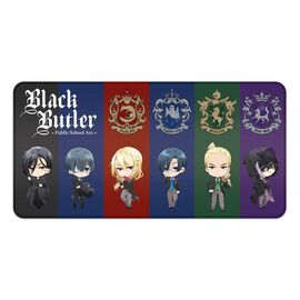 Black Butler XXL Mousepad Chibi & Emblem