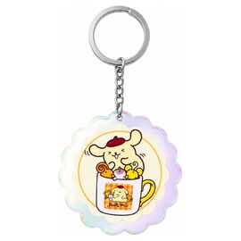 Sanrio Acrylic Keychain Pompompurin 30th Anniversary Squishy Cute Purin 01