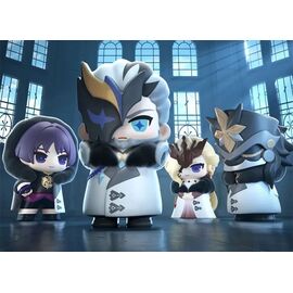 Genshin Impact Mini Figures Fatui Harbingers Chibi Design 7 cm Blind Box Display (9)