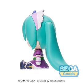 Character Vocal Series 01: Hatsune Miku Fuwa Petit Chibi Figure Hatsune Miku x Love and Berry Dress Up and Dance! Sparkly Purple 8 cm