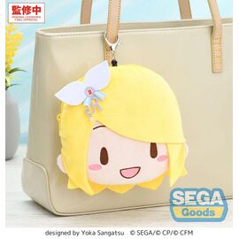 Hatsune Miku: Coloful Stage! Plush Keychain Kagamine Rin Stage Sekai 15 cm