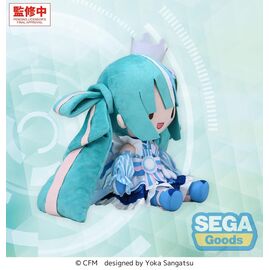 Character Vocal Series 01: Hatsune Miku Fuwa Petit Plush Figure Hatsune Miku LAWSON 50th Anniversary Special LIVE L 30 cm