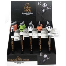 Nightmare before Christmas Erasable Gel Pen Characters Display (30)