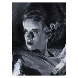 Bride of Frankenstein Art Print Bride of Frankenstein by Chris Valentine 41 x 31 cm - unframed