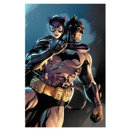 DC Comics Art Print Batman & Catwoman 61 x 41 cm - unframed