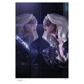 Marvel Fine Art Print Black Cat 46 x 61 cm - unframed