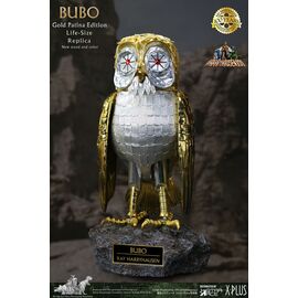 Clash of the Titans Statue Ray Harryhausens Bubo Gold Patina Edition Deluxe Ver. 34 cm