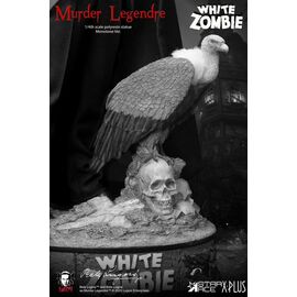White Zombie Statue 1/4 Murder Legendre Monotone Ver. 52 cm