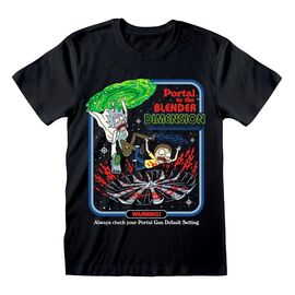 Steven Rhodes T-Shirt Rick and Morty Portal Collab Size S