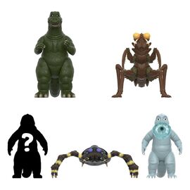 Godzilla Toho (Monster Island) Action Figure Wave 13 Blind Box Display (12)