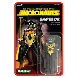 Micronauts ReAction+ Action Figure Wave 03 Emperor 10 cm