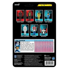 Micronauts ReAction+ Action Figure Wave 03 Time Traveler (Translucent Blue) 10 cm