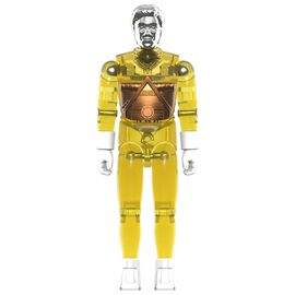 Micronauts ReAction+ Action Figure Wave 03 Time Traveler (Translucent Yellow) 10 cm