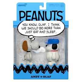 Peanuts ReAction Action Figures 2-Pack Olaf & Andy 10 cm