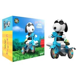 Peanuts Super Cycles Vehicle Joe Cool (Black w/ Blue Trike)