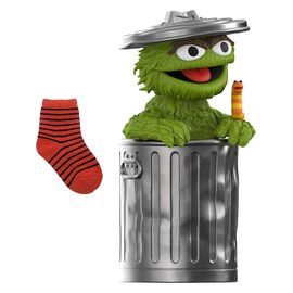 Sesame Street SuperSize Vinyl Figure Oscar The Grouch