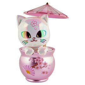 Cherry Blossom Cats Window Box Figure Kitty Special Edition