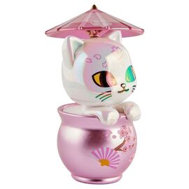 Cherry Blossom Cats Window Box Figure Kitty Special Edition