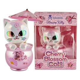 Cherry Blossom Cats Window Box Figure Kitty Special Edition