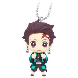 Demon Slayer: Kimetsu no Yaiba Swing Danglers Keychains 3 cm Mystery Capsule Display (12)