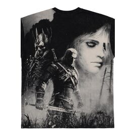 The Witcher T-Shirt Geralt and Yennefer S