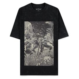 The Witcher T-Shirt Ciri and the Basilisk XXL