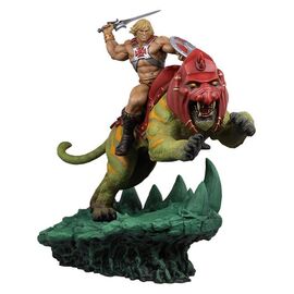 Masters of the Universe 1/4 Figure He-Man & Battle Cat 76 cm