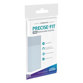 Ultimate Guard Precise-Fit Sleeves Resealable Standard Size Transparent (100)