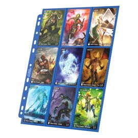 Ultimate Guard 18-Pocket Pages Side-Loading Blue (10)