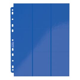 Ultimate Guard 18-Pocket Pages Side-Loading Blue (10)
