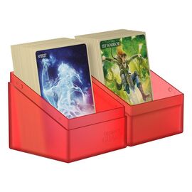 Ultimate Guard Boulder Deck Case 100+ Standard Size Ruby
