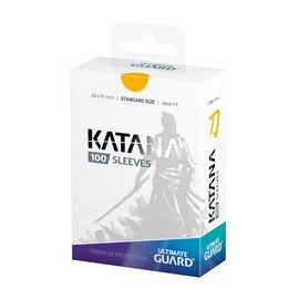 Ultimate Guard Katana Sleeves Standard Size Yellow (100)