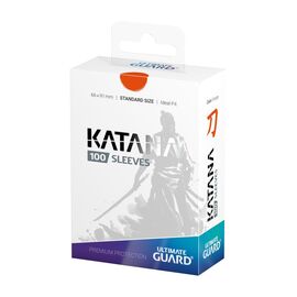 Ultimate Guard Katana Sleeves Standard Size Orange (100)