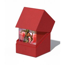 Ultimate Guard Return To Earth Boulder Deck Case 100+ Standard Size Red